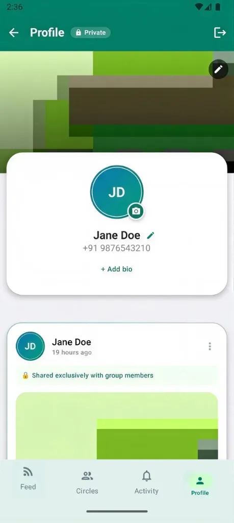 Keep profiles genuinely private